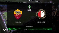 Conference League (Final): Resumen y gol de Roma 1-0 Feyenoord