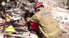 CDMX: Personal del ERUM tambin atiende a perrito herido tras explosin en alcalda Tlalpan