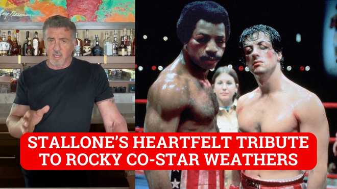 Sylvester Stallone gives heartfelt tribute to Rocky co-star Carl Weathers