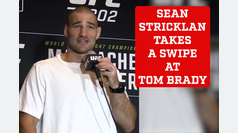 Sean Strickland criticizes Tom Brady for not enduring his roast, implying he handled it like a woman