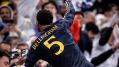 Bellingham y el video de su eufrica celebracin que enamora a los aficionados del Real Madrid