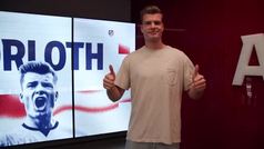 Sorloth: "El Atltico es uno de los clubes ms grandes del mundo"