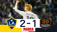 Riqui Puig and his goal give the 'Galacticos' the victory I LA Galaxy 2-1 Houston I Goals
