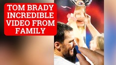 Tom Brady receives incredible surprise video from his family celebrating Patriots career