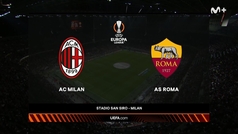 Milan 0-1 Roma: resumen y goles | Europa League (cuartos de final, ida)
