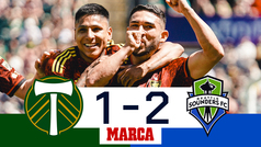 Away victory at Providence Park I Portland 1-2 Seattle I Highlights and goals I MLS