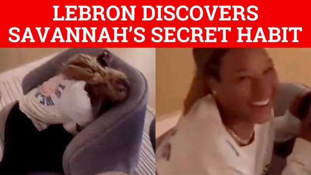 LeBron James posts video of Savannah secretly playing as Bronny in NBA 2K ...