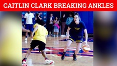 Caitlin Clark fires up Indiana Fever teammate Erica Wheeler with insane stepback shot