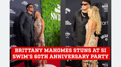 Brittany Mahomes dazzles at SI Swim's 60th anniversary party with Patrick by her side