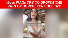 Olivia Culpo and 49ers WAGs try to drown the pain of Super Bowl defeat at bar