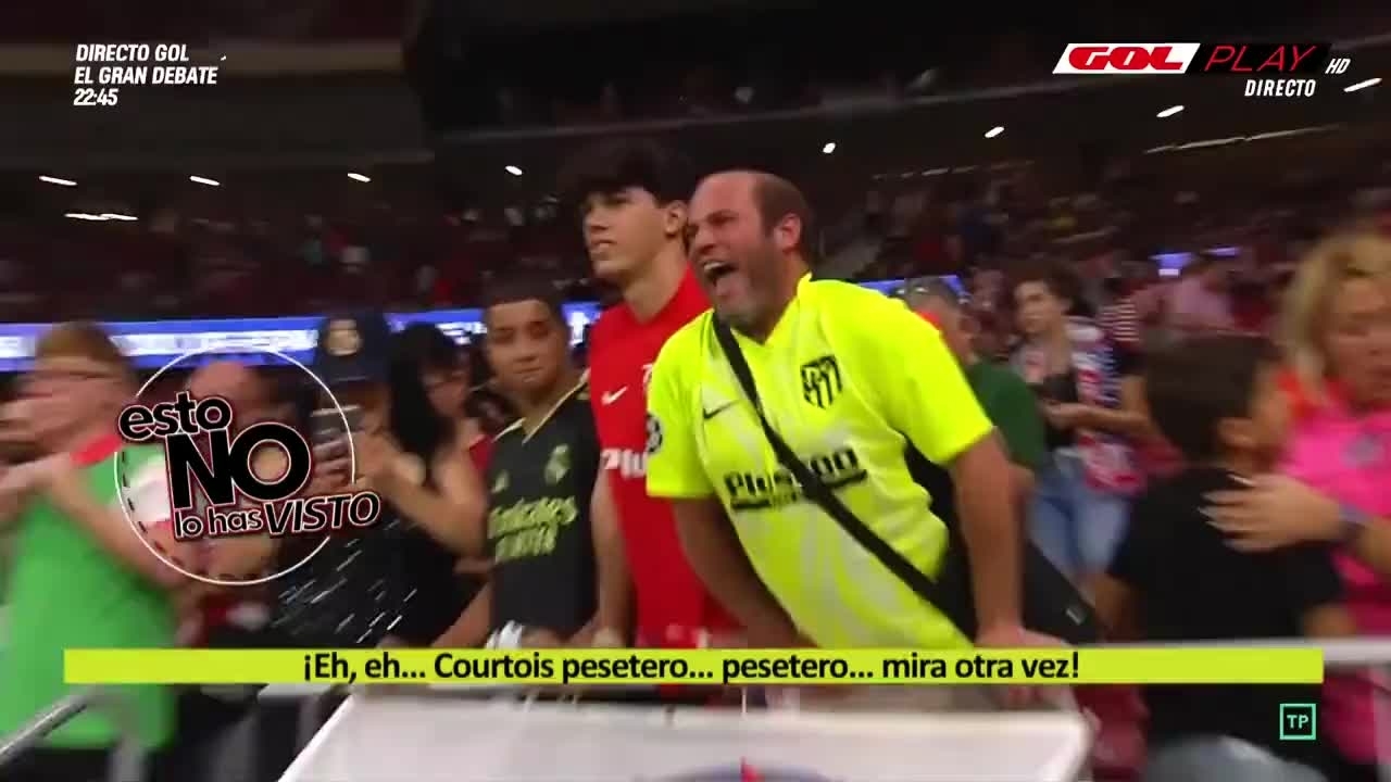 Real Madrid El gesto de Courtois con el aficionado que le llamó