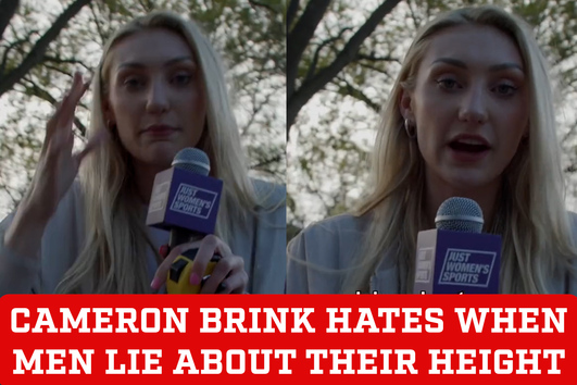 Cameron Brink questions why men lie about their height - MARCA TV English