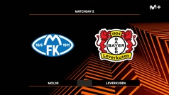 Molde 1-2 Bayer Leverkusen: resumen y goles | Europa Legue (J2)