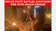 Taylor Swift jokes "we're going to die" while battling apartment fire with Gracie Abrams