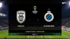 PAOK 0-2 Brujas: resumen y goles | Conference League (cuartos de final, vuelta)
