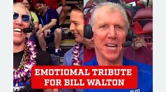 ESPN?s emotional tribute for Bill Walton after his passing