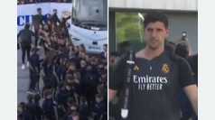 El interminable pasillo de canteranos que despidi al Real Madrid en Valdebebas