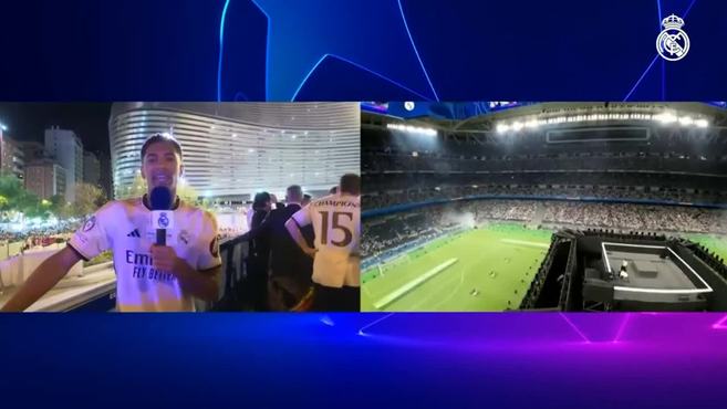 جود بيلينجهام يحتفل بفوز ريال مدريد بلقب دوري أبطال أوروبا: 