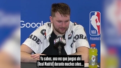 Las palabras de Doncic sobre el Real Madrid tras ganar a los Timberwolves