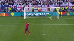 Inglaterra se impuso en la tanda de penaltis (5-3) a Suiza