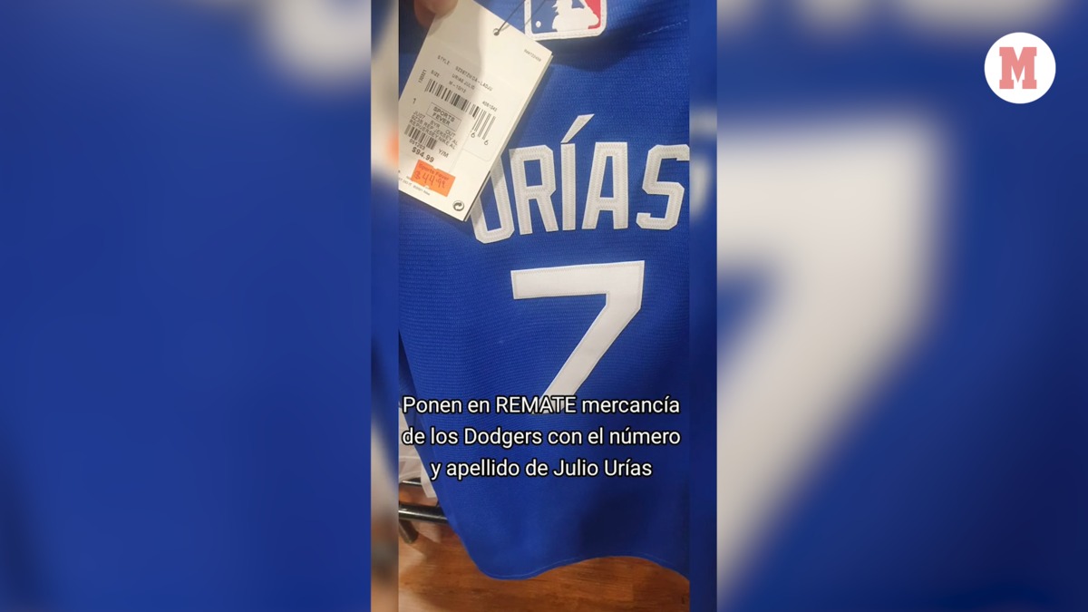 Julio Urías: rematan jersey del mexicano acusado de violencia