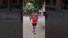 Ducha a cuestas en Vallecas