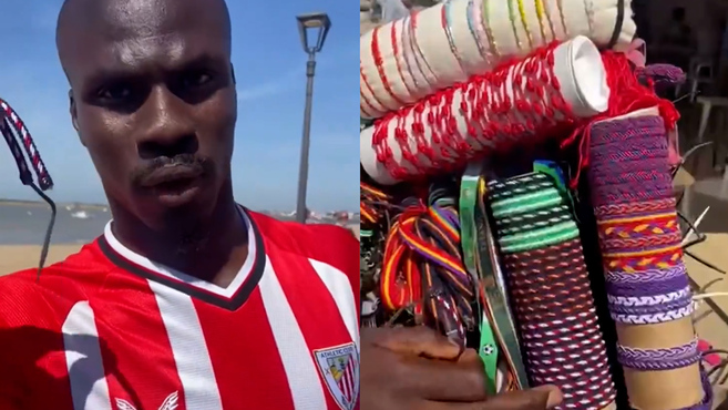 La pasión por el Athletic es mundial: Bamba es de Senegal... ¡y habla en perfecto euskera!