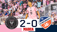 Luis Surez gua la victoria I Inter Miami 2-0 Cincinnati I Resumen y goles I MLS