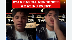 Ryan Garcia makes an incredible announcement of his next event that has nothing to do with boxing