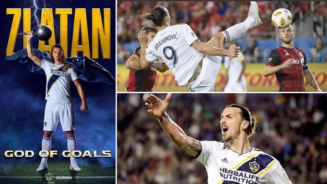 Zlatan Ibrahimovic scores to reach 500 goals for club and country
