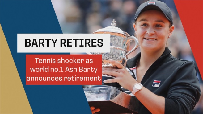 World number one tennis player Ash Barty retires at 25 - BusinessToday
