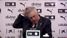 Ancelotti alucina con Gil Manzano: "Ha pasado algo inédito..."