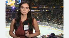 Samantha Rivera, la reportera viral del deporte americano: así frena a un fan boicoteador