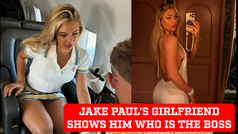 Jake Paul's girlfriend shows him who is the boss and gym practice