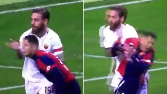 Serie A De Rossi Es Sancionado Con Dos Partidos Tras Golpear En La Cara A Lapadula Marca Com
