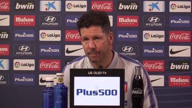 Gimenez returns to training ahead of Madrid derby Gimenez returns to training ahead of Madrid derby