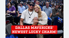 Patrick and Brittany Mahomes: Dallas Mavericks' newest lucky charm!