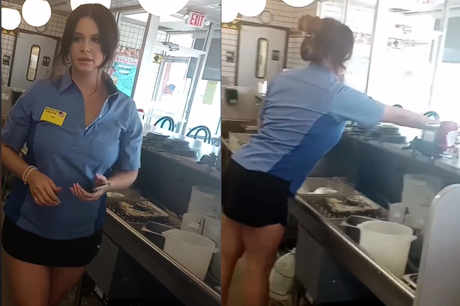 Lana Del Rey Works a Shift Waffle House in Alabama: Photos