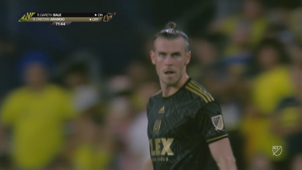 El taconazo de Bale a los tres minutos de debutar: "No he venido aqu a relajarme"