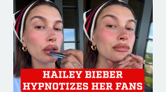 Hailey Bieber stuns fans with her latest makeup tutorial on TikTok using her Rhode products