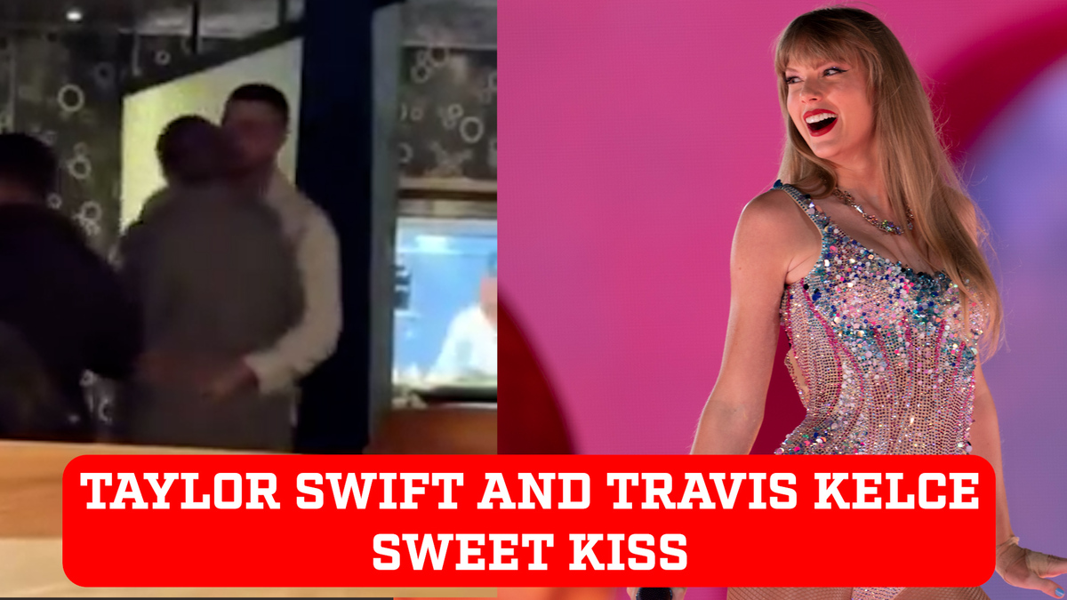 Taylor Swift and Travis Kelce sweet moment video in NYC