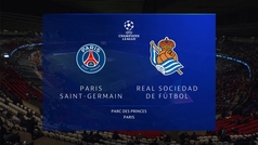 PSG 2-0 Real Sociedad: resumen y goles | Liga de Campeones (Octavos de final, ida)