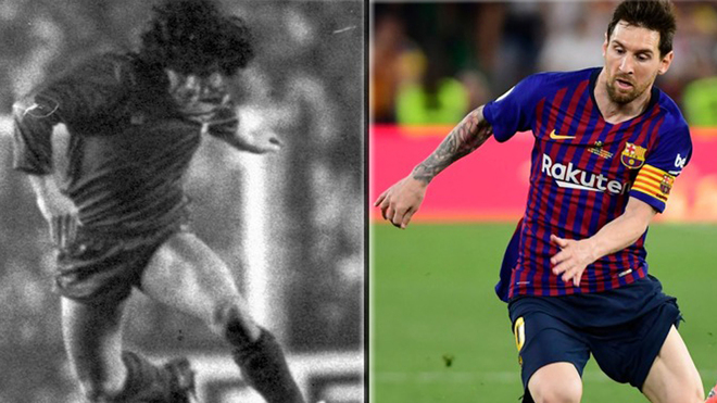 Fc Barcelona Maradona Vs Messi La Comparacion De Sus Mejores Jugadas Con El Barcelona Marca Com