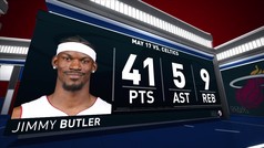 La exhibición de Butler ante los Celtics