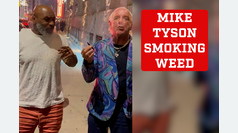 Resurfaced video of Mike Tyson smoking weed