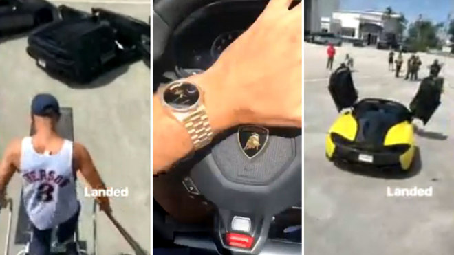 LaLiga - Real Madrid: Benzema and his Lamborghini ...