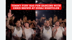 Tommy Fury's unexpected dance with Chris Brown in Dubai generates a stir on social media