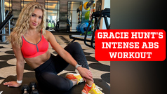 Gracie Hunt's quick and effective calorie-burning abs workout