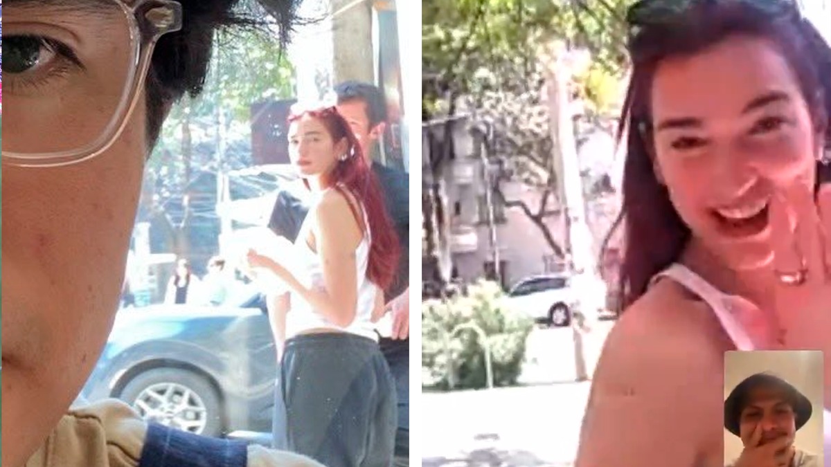 What is Dua Lipa doing in CDMX?  She was snapped with her boyfriend in Megapointe, Mexico