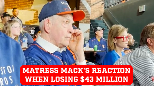 Houston Astros superfan Mattress Mack can't lose, no matter who